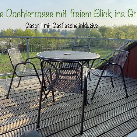 Studio - Grosses Wohn-Schlafzimmer - Dachterrasse - Kamin - Kuche - Hohes Venn - Monschau - Eifel - Hunde Willkommen Beim Hof Vierzehnender エクステリア 写真