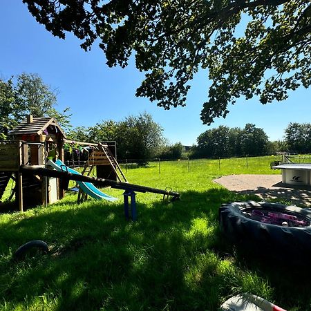 Hof Vierzehnender Im Hohen Venn - 70Qm Fachwerk-Studio - Grosses Wohn-Schlafzimmer Mit Dachterrasse Und Kaminofen - Separate Kueche - Perfekt Fuer Paare - Monschau - Eifel - Hunde Willkommen - Islandpferde エクステリア 写真