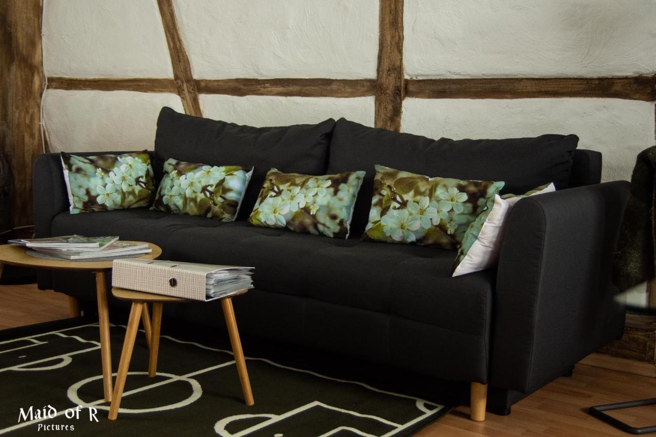 Hof Vierzehnender Im Hohen Venn - 70Qm Fachwerk-Studio - Grosses Wohn-Schlafzimmer Mit Dachterrasse Und Kaminofen - Separate Kueche - Perfekt Fuer Paare - Monschau - Eifel - Hunde Willkommen - Islandpferde エクステリア 写真