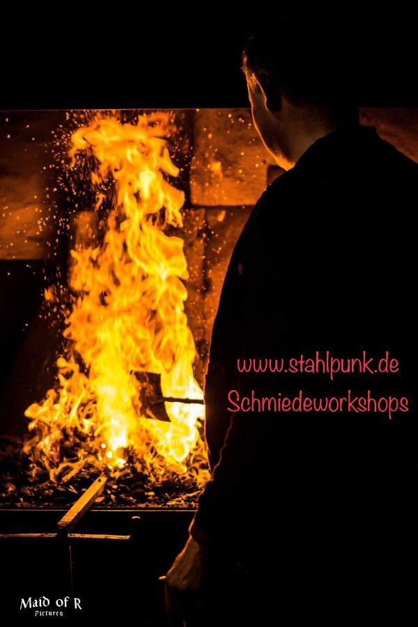 Hof Vierzehnender Im Hohen Venn - 70Qm Fachwerk-Studio - Grosses Wohn-Schlafzimmer Mit Dachterrasse Und Kaminofen - Separate Kueche - Perfekt Fuer Paare - Monschau - Eifel - Hunde Willkommen - Islandpferde エクステリア 写真