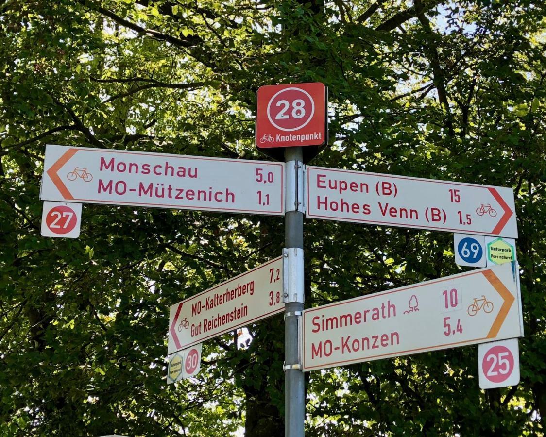Hof Vierzehnender Im Hohen Venn - 70Qm Fachwerk-Studio - Grosses Wohn-Schlafzimmer Mit Dachterrasse Und Kaminofen - Separate Kueche - Perfekt Fuer Paare - Monschau - Eifel - Hunde Willkommen - Islandpferde エクステリア 写真